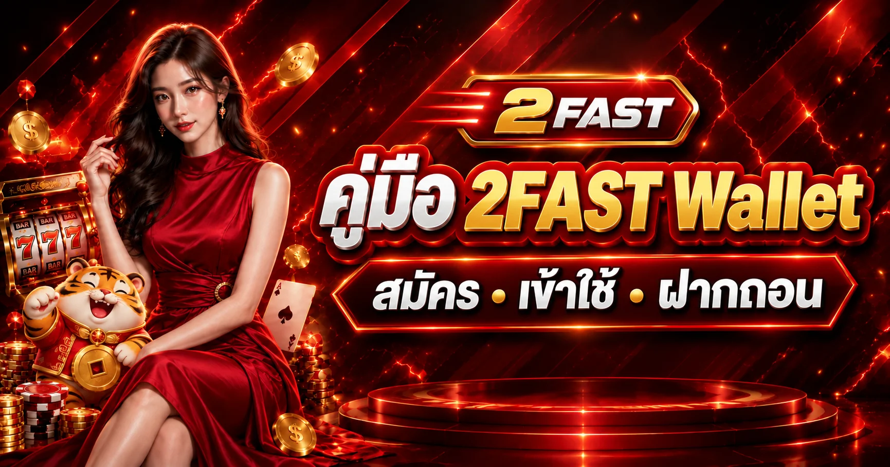 2FAST Wallet | คู่มือสมัคร เข้าใช้ และฝากถอน